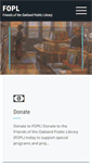 Mobile Screenshot of fopl.org